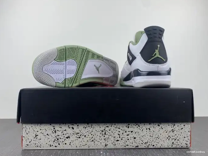 Air 4 Seafoam WMNS AQ9129-103 Jordan 0526